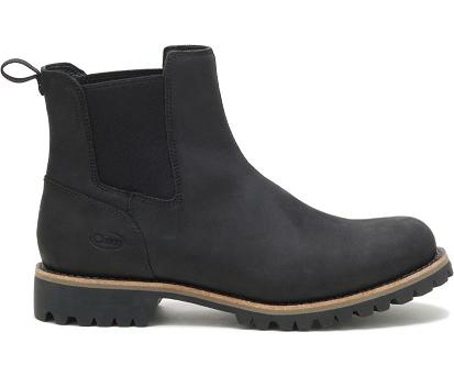 Botas Chaco Hombre Fields Chelsea Negras España JZNH83471